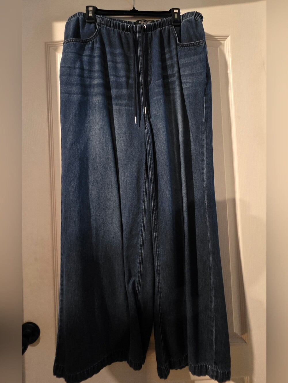 JUDY BLUE size 15 Womens Wide Leg Pants - Picture 3 of 11